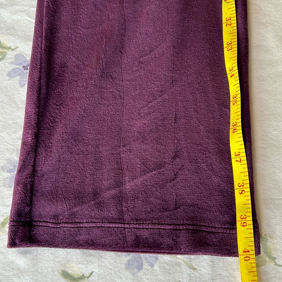 Leo & Nicole Y2K Style Purple Velvet Tracksuit - Picture 14 of 16